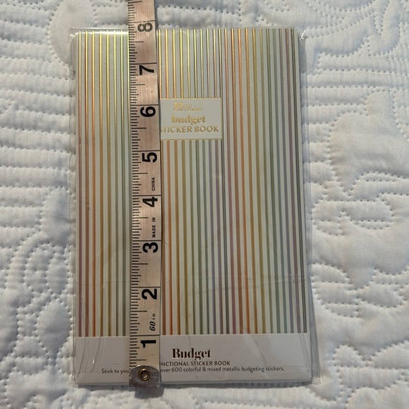 New Erin Condren designer Budget sticker book 5x7.75” with 624 stickers. - Picture 10 of 11